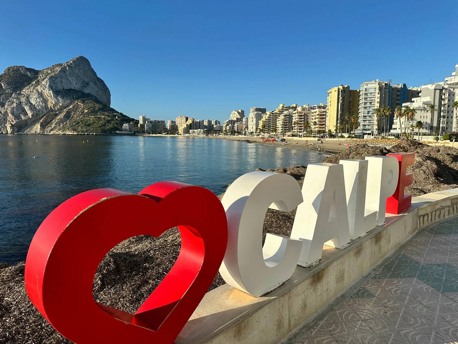 El paseo de Calpe, en una imagen de archivo.