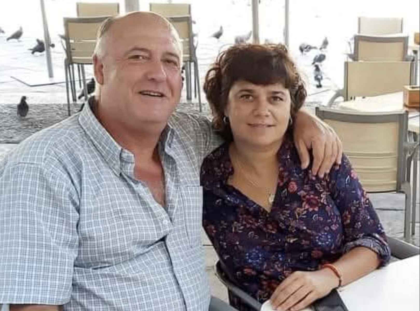 Paco Serrano, junto a Carmen Álvarez, alcaldesa de Sanlúcar.