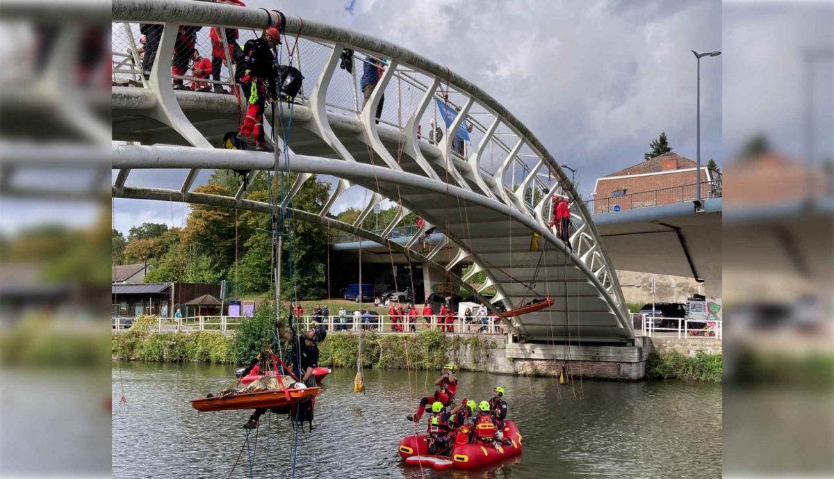 Espeleosocorro Sin Fronteras, en acción.