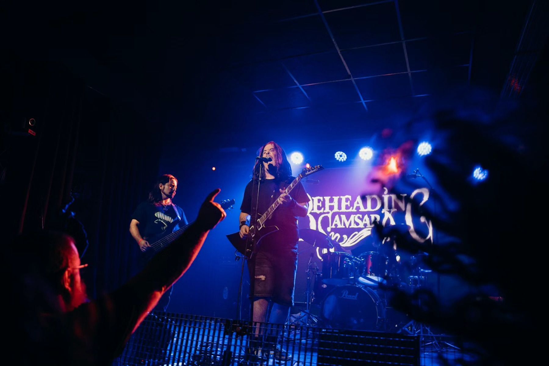 Beheading samsara, uno de los grupos participantes en el festival.