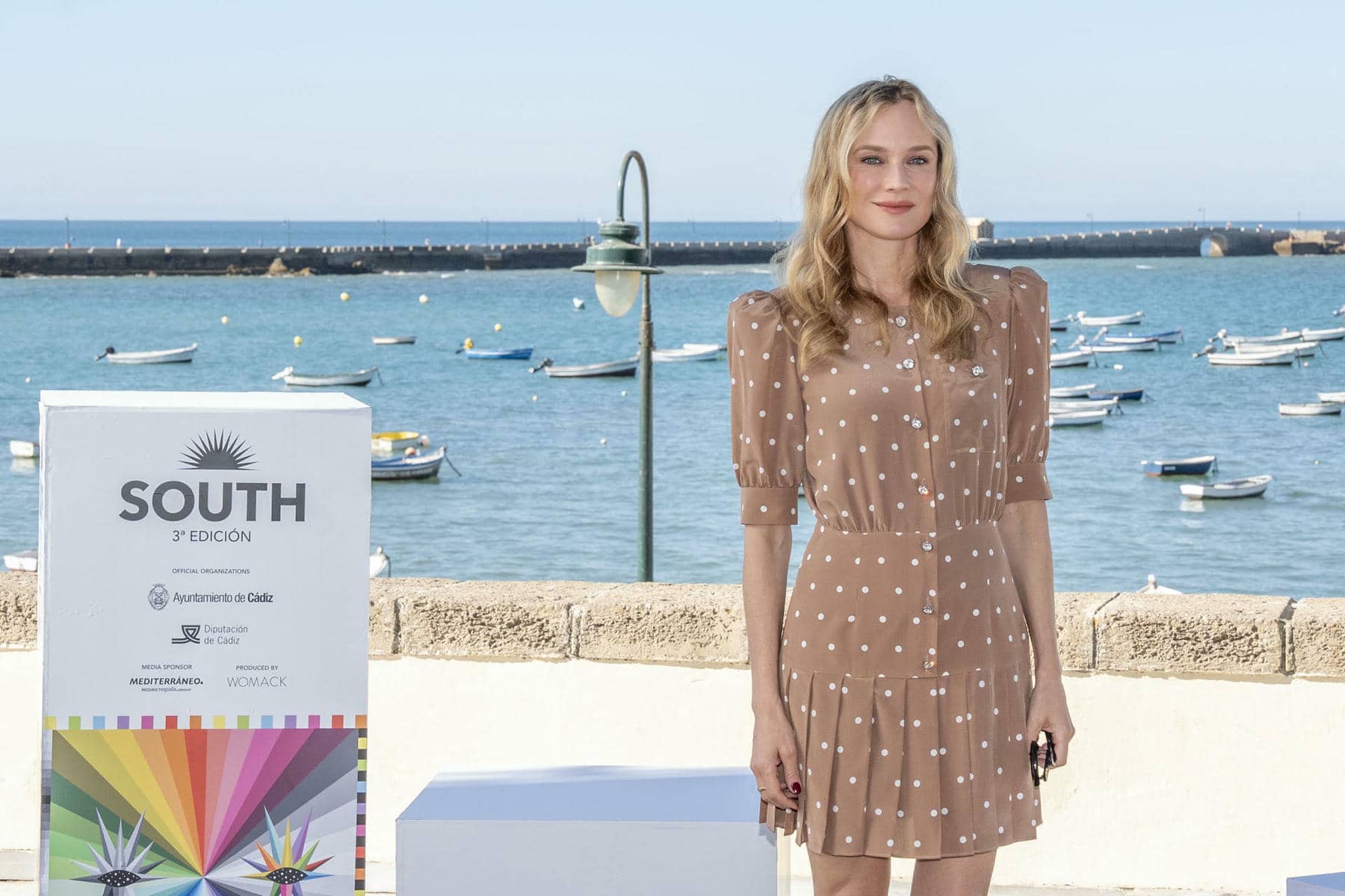 Diane Kruger, en su reciente visita a Cádiz.