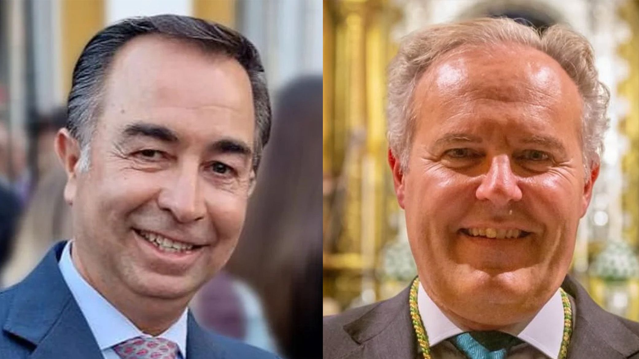 Fernández Cabezuelo, en la izquierda, y José Luis Notario. 