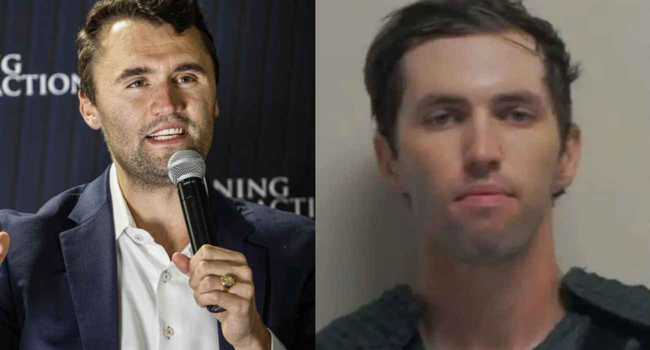 A la izquierda, Charlie Kirk. A la derecha, el hombre que acabó con su vida. A la izquierda, Charlie Kirk. A la derecha, el hombre que acabó con su vida.