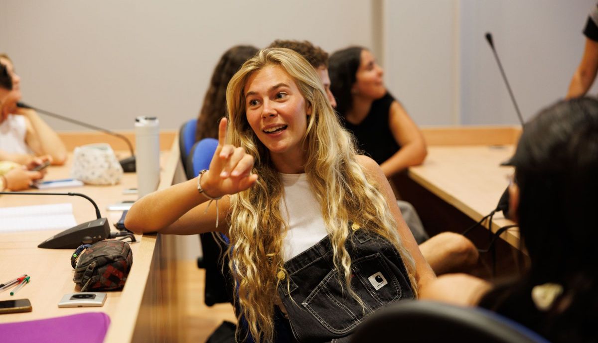 Zola Strang, alumna del nuevo grado.