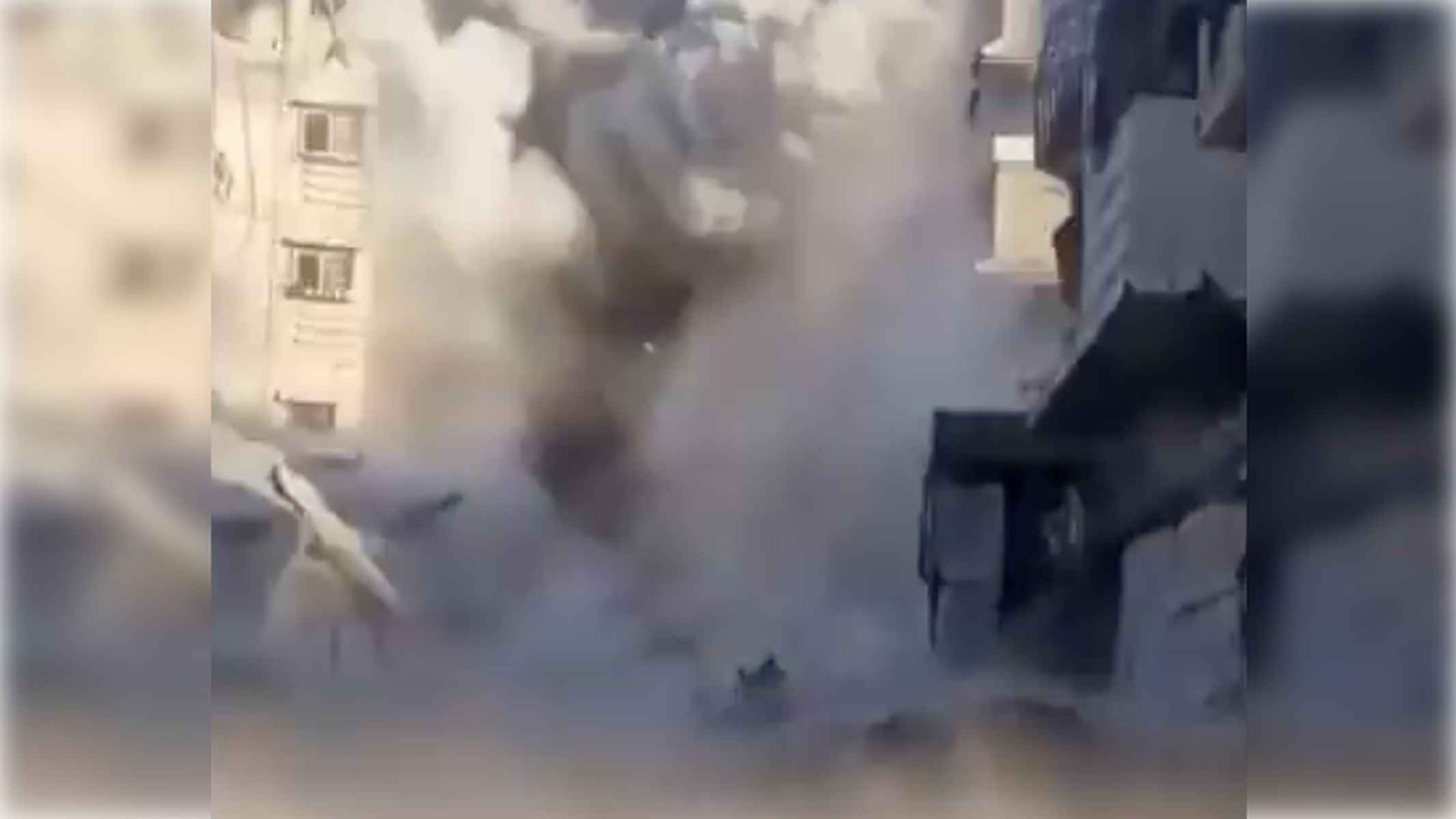 El hospital geriátrico de Gaza, detruido tras un bombardeo israelí. El hospital geriátrico de Gaza, detruido tras un bombardeo israelí.