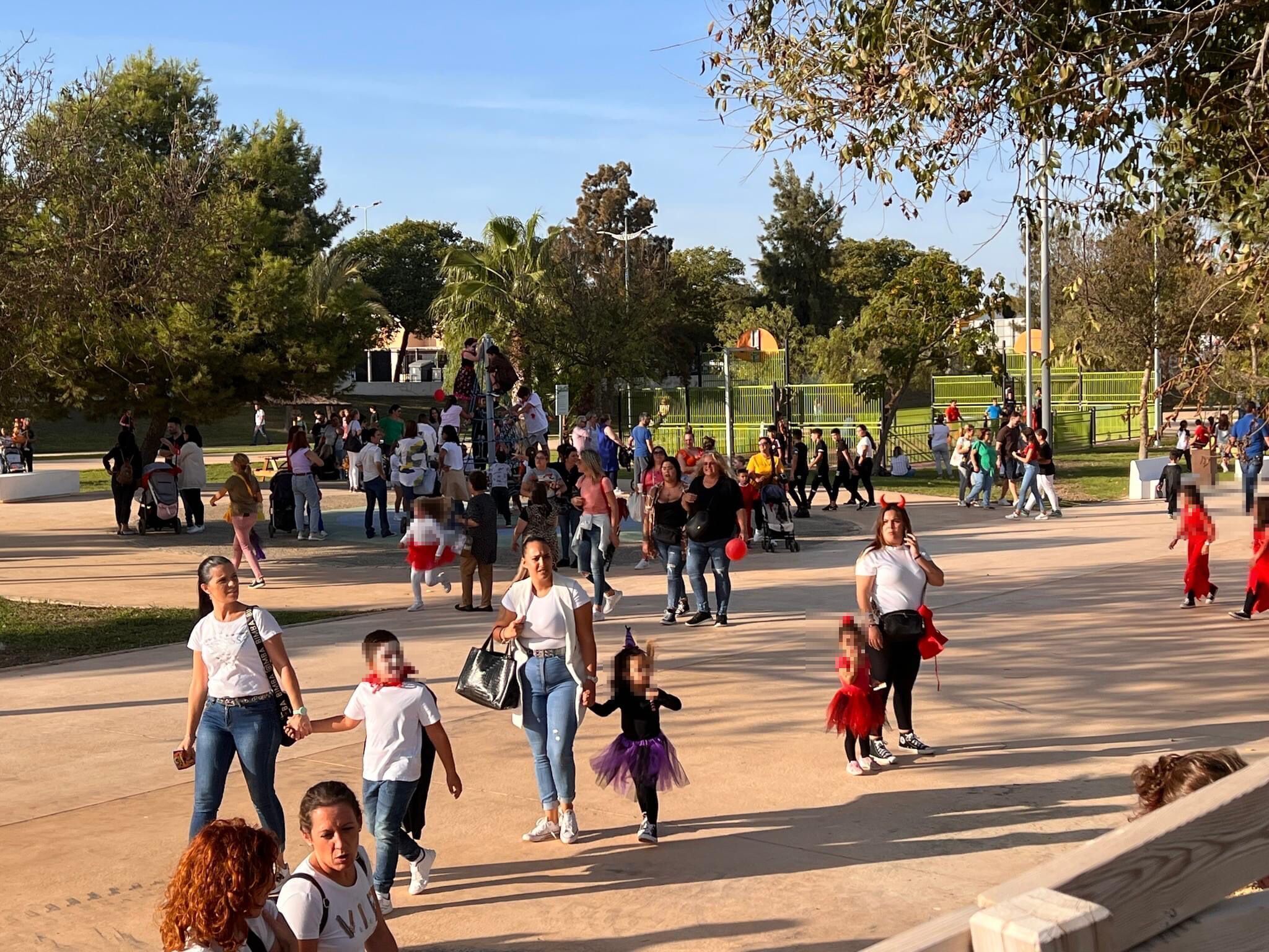 Un halloween en Sanlúcar, en la Ciudad de los Niños.