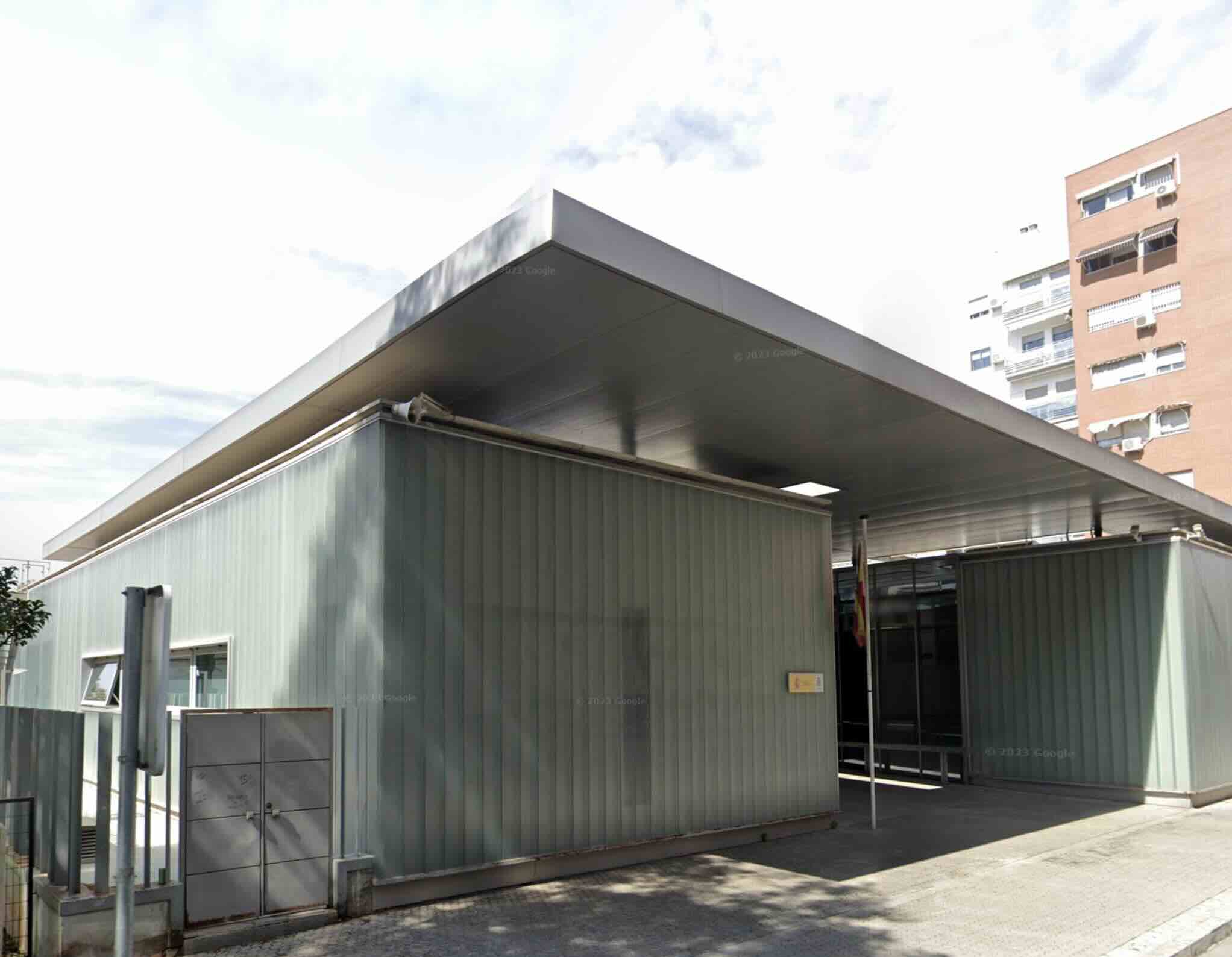 La comisaría de Policía en la Macarena.