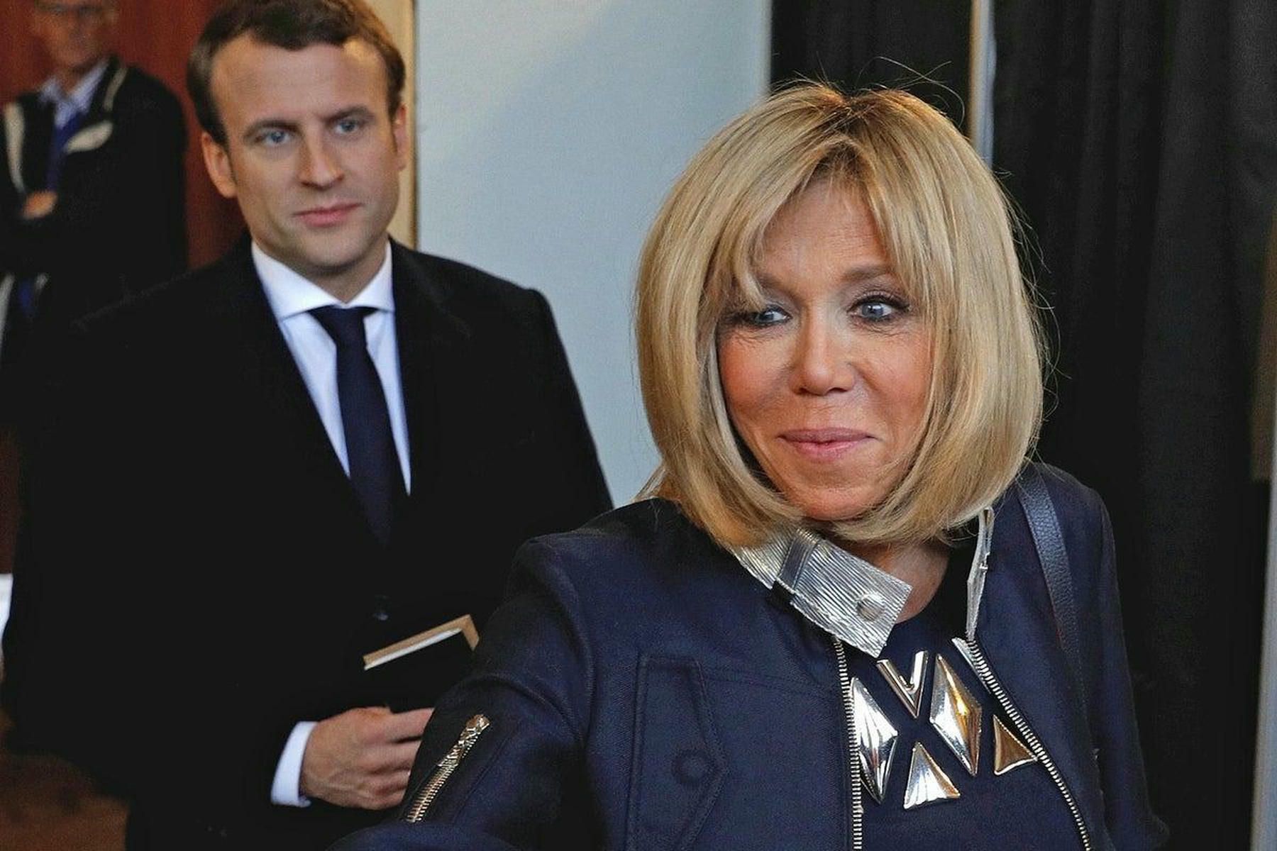 El presidente de Francia, Emmanuel Macron, y su esposa Brigitte. El presidente de Francia, Emmanuel Macron, y su esposa Brigitte.