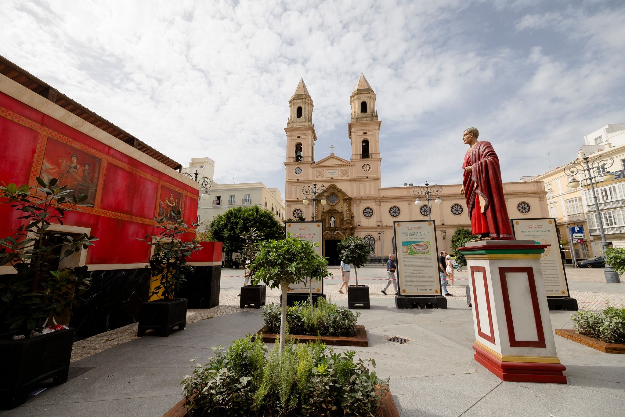 Casa romana en la Plaza de San Antonio.