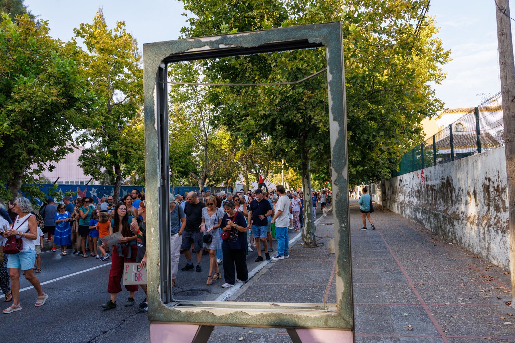  Jerez llena las calles para exigir el fin del genocidio en la Franja de Gaza