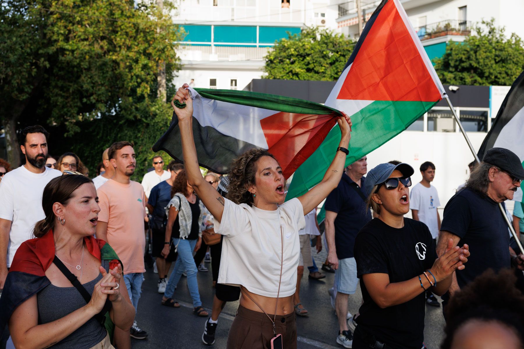 Concentración por Palestina.