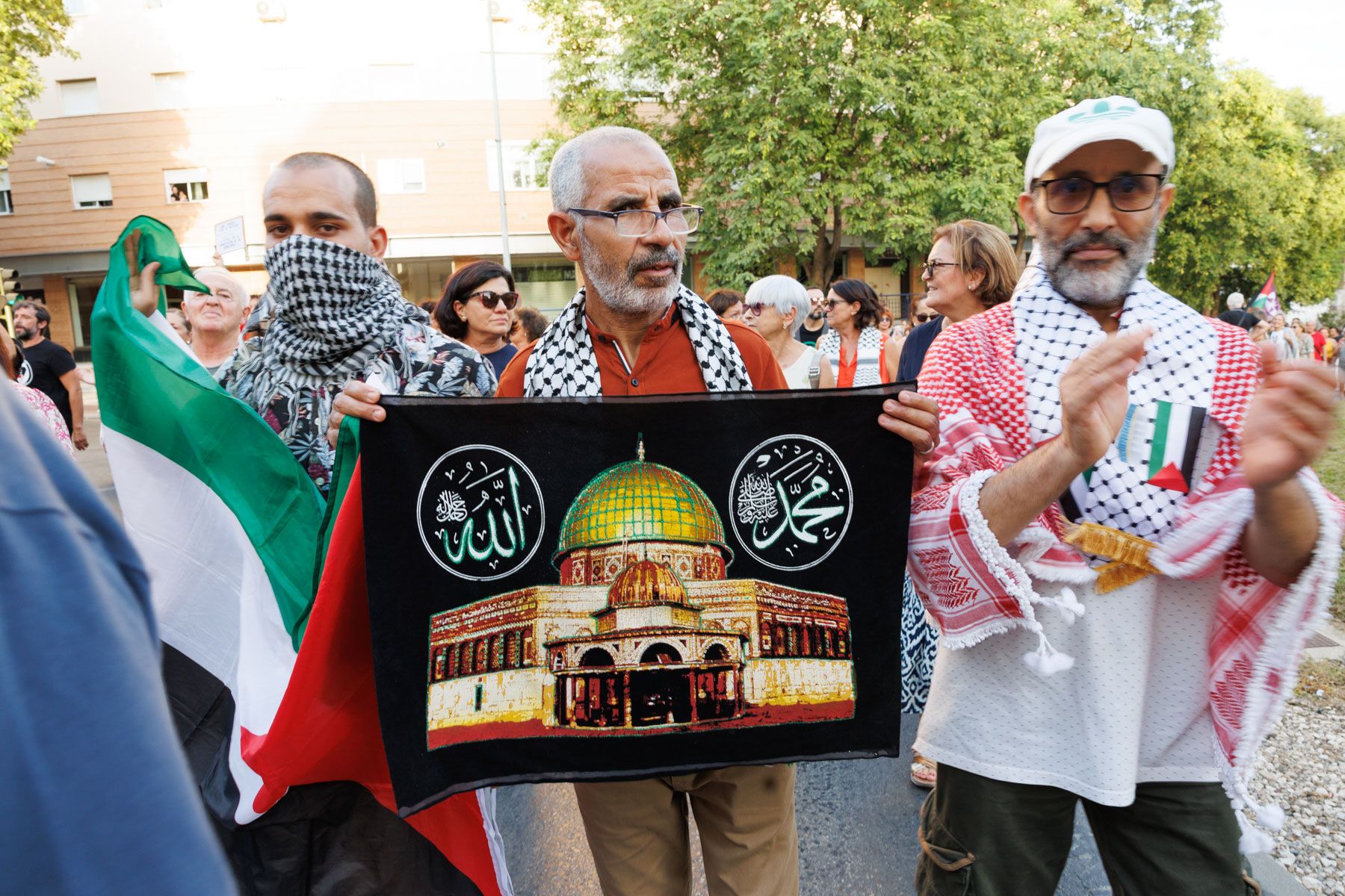  Jerez llena las calles para exigir el fin del genocidio en la Franja de Gaza
