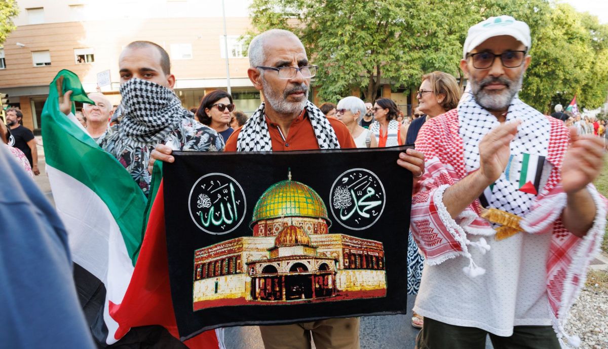  Jerez llena las calles para exigir el fin del genocidio en la Franja de Gaza
