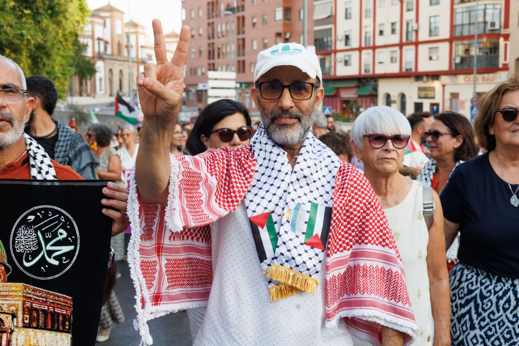  Jerez llena las calles para exigir el fin del genocidio en la Franja de Gaza