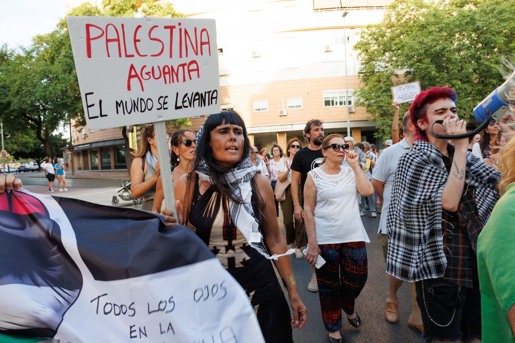  Jerez llena las calles para exigir el fin del genocidio en la Franja de Gaza