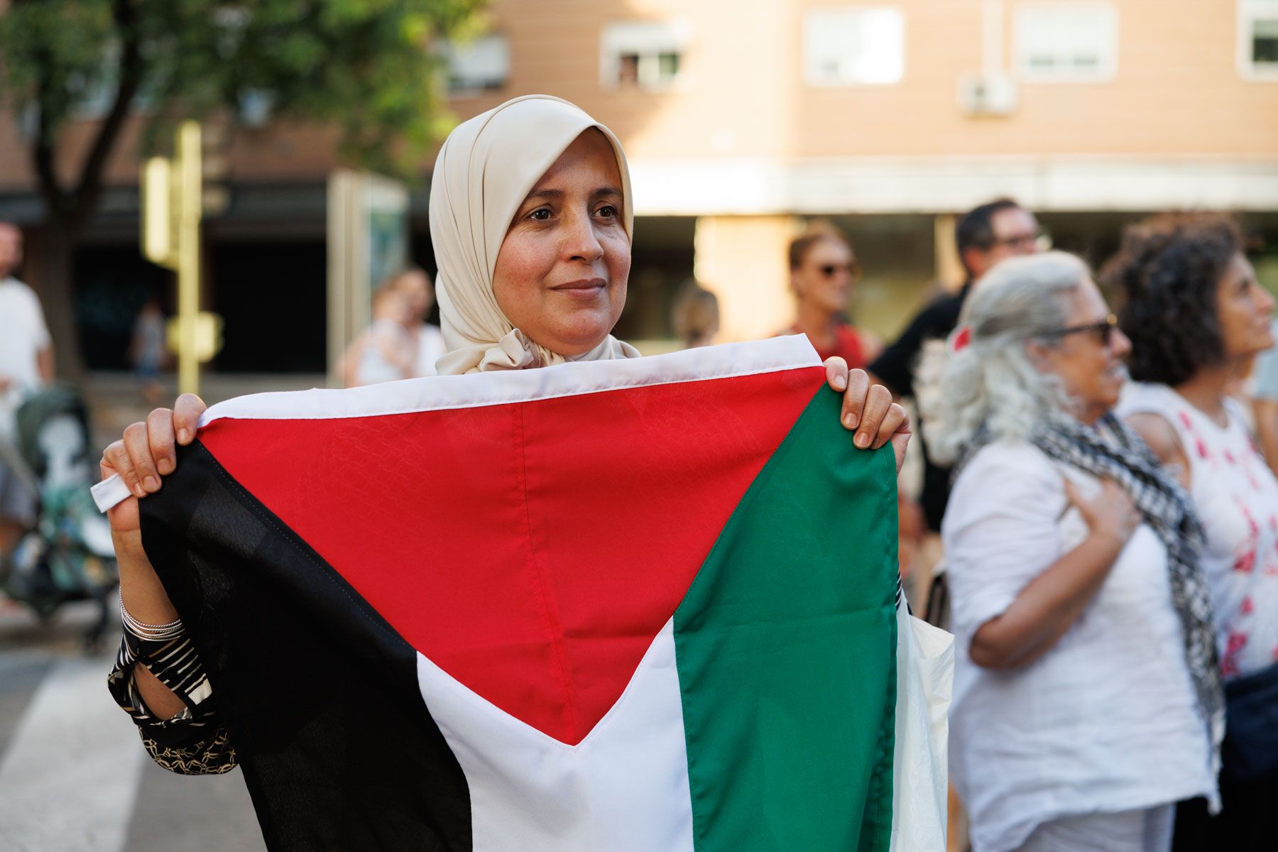  Jerez llena las calles para exigir el fin del genocidio en la Franja de Gaza