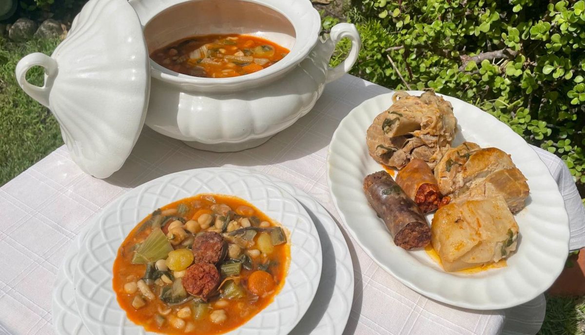 Berza jerezana de acelga y apio.