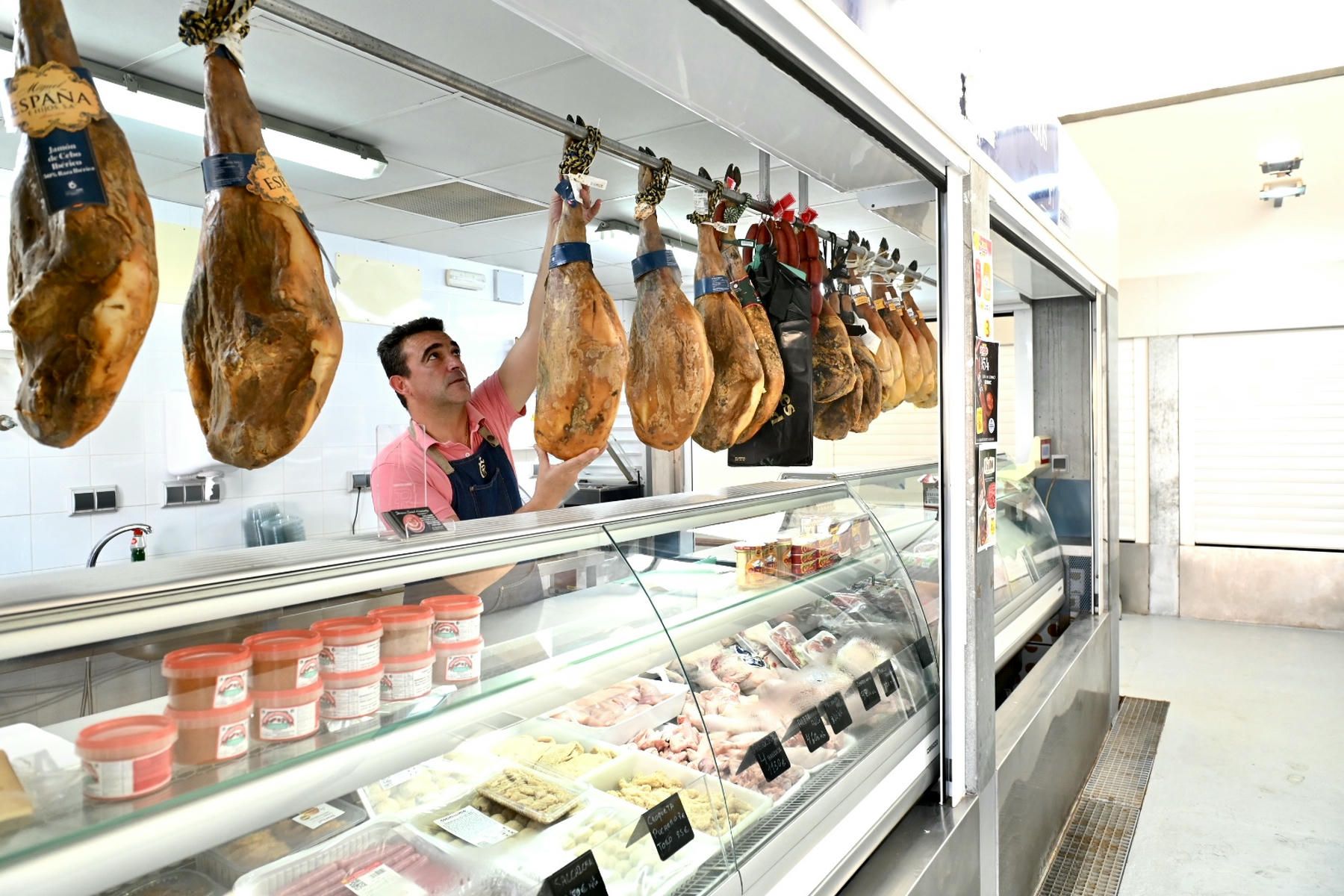 Uno de los puestos de la renovada Plaza de Federico Mayo, cuya reinauguración tendrá lugar la semana que viene.