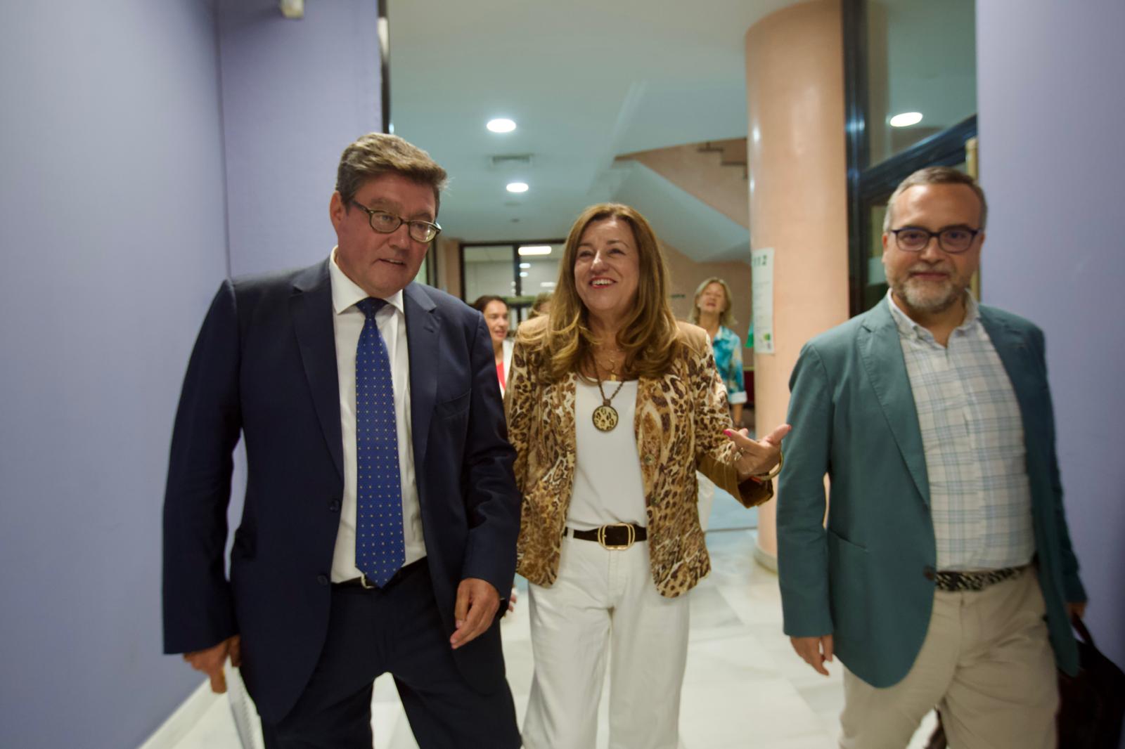 José Ángel Aparicio, en su toma de posesión como delegado territorial hace apenas dos semanas.