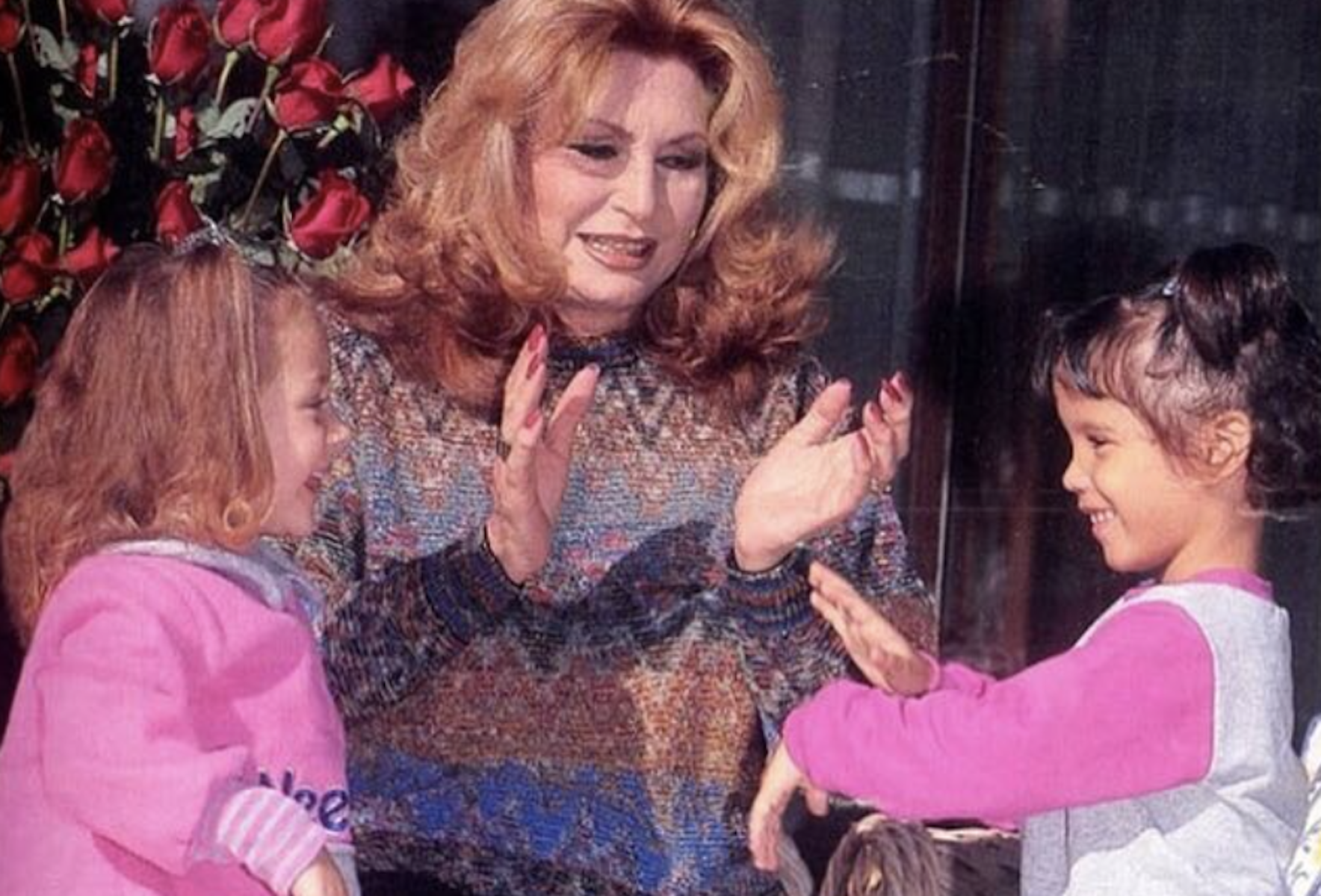 Rocío Jurado junto a su hija, Gloria Camila, y su nieta, Rocío Flores.