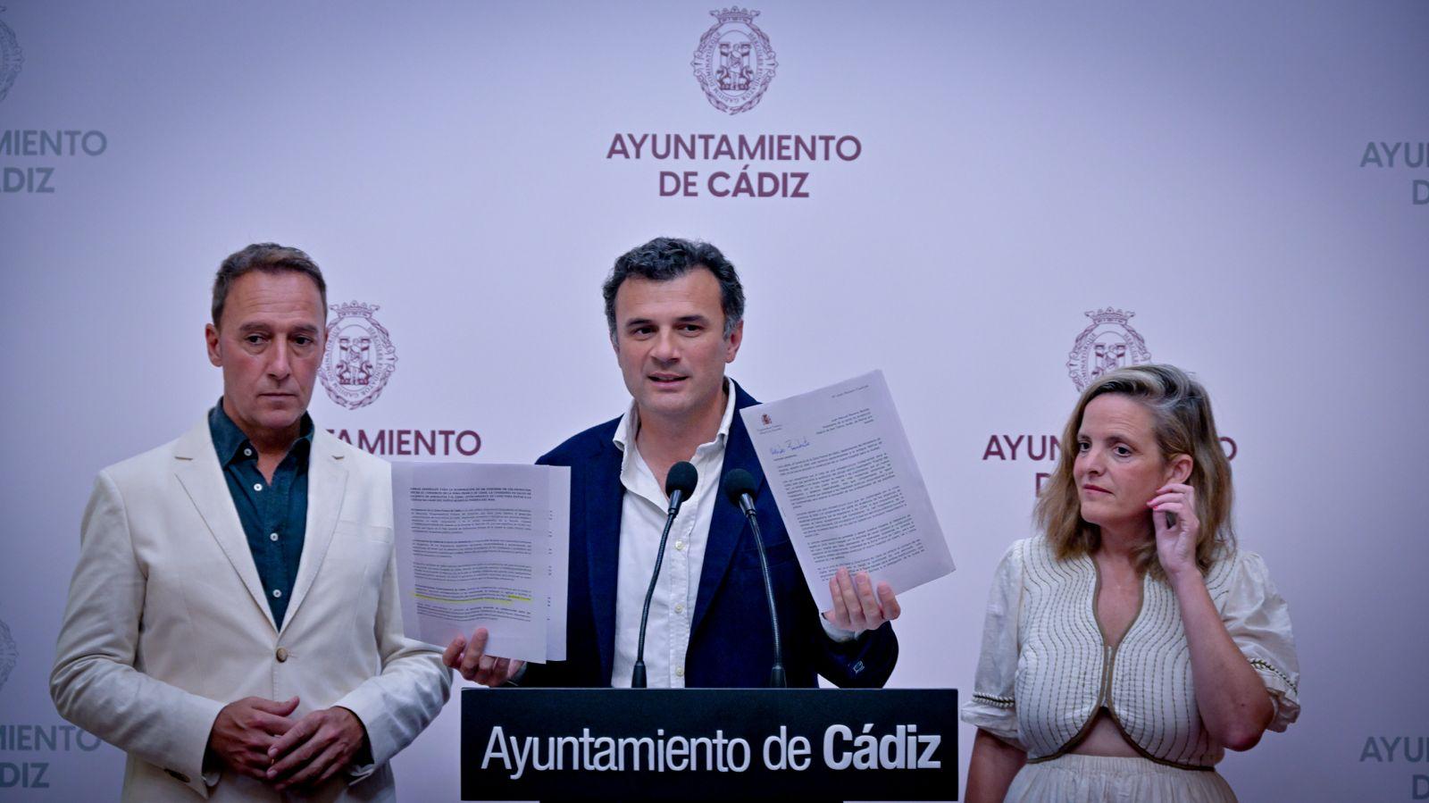 Bruno García, alcalde de Cádiz.