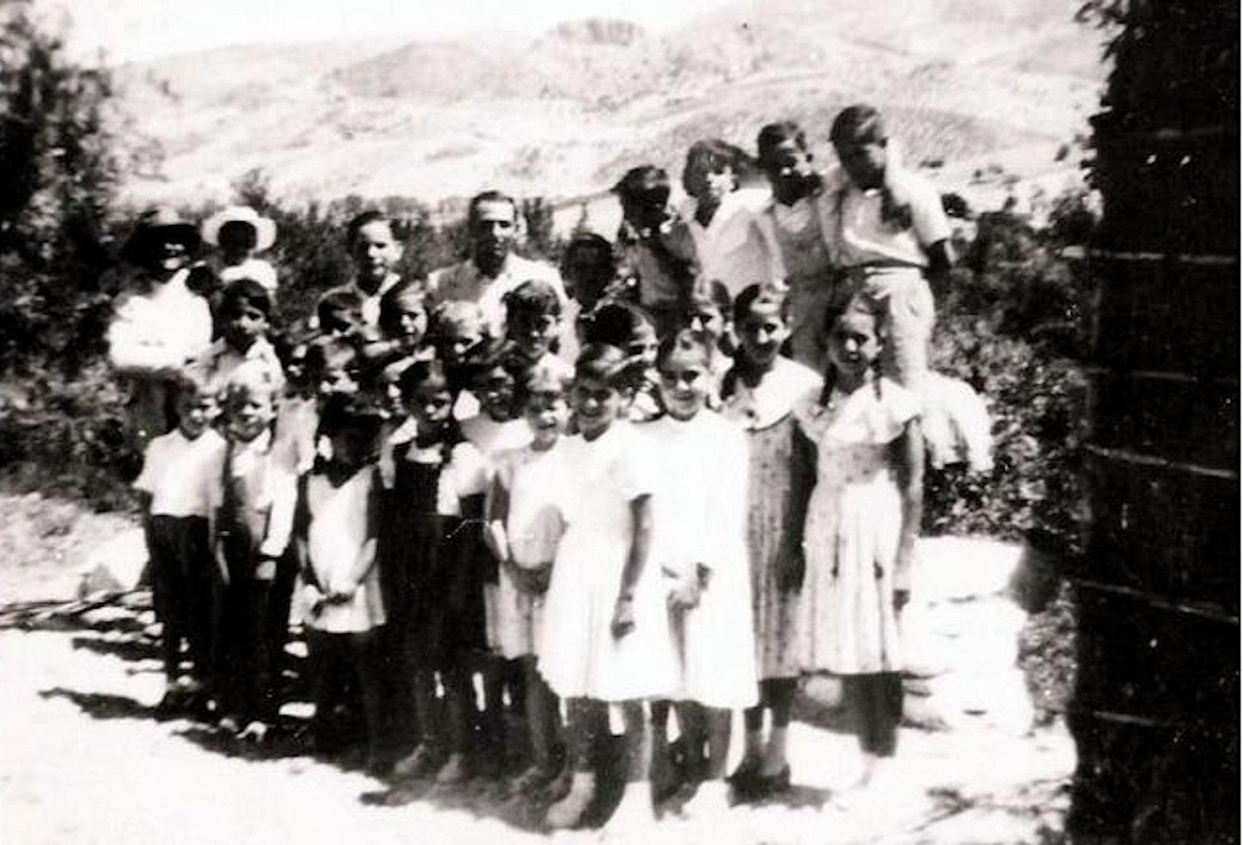 Un grupo de alumnos.