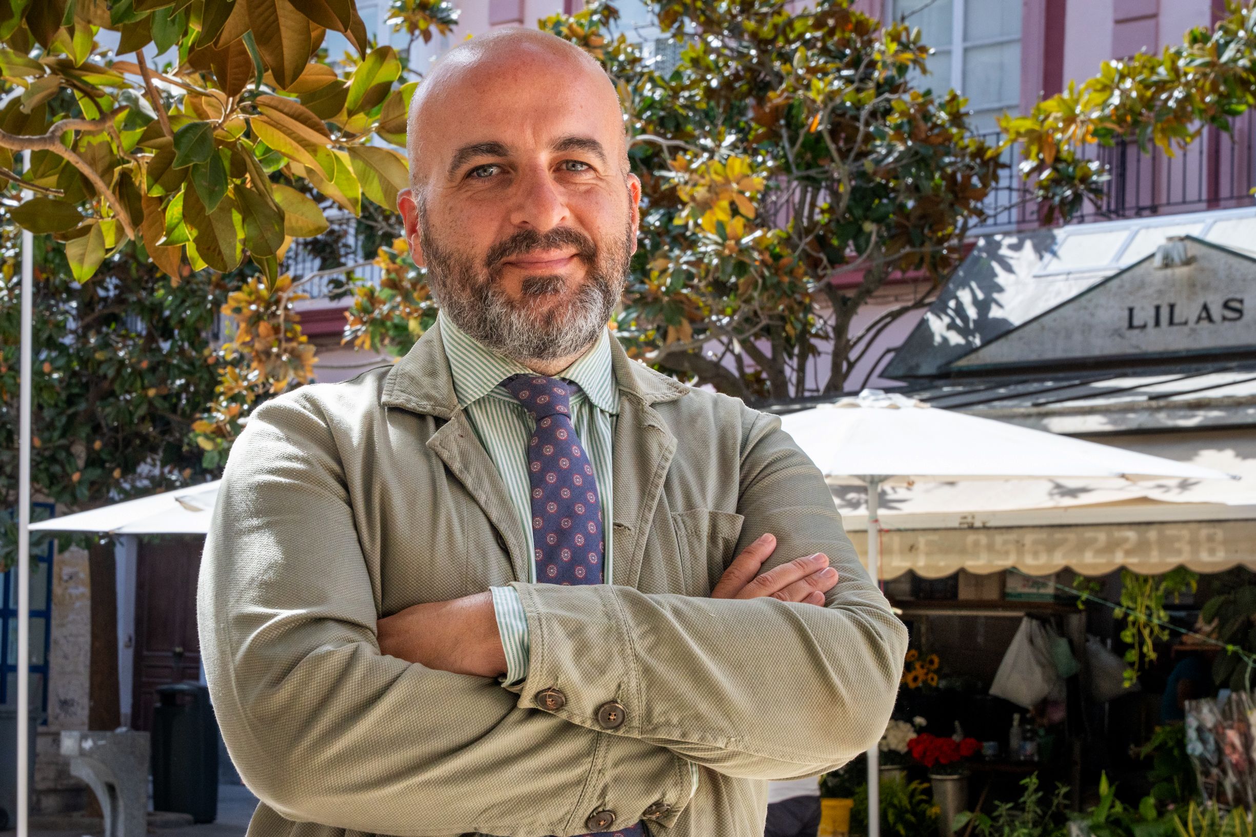 Pablo Manuel Durio, pregonero de la Semana Santa de Cádiz.