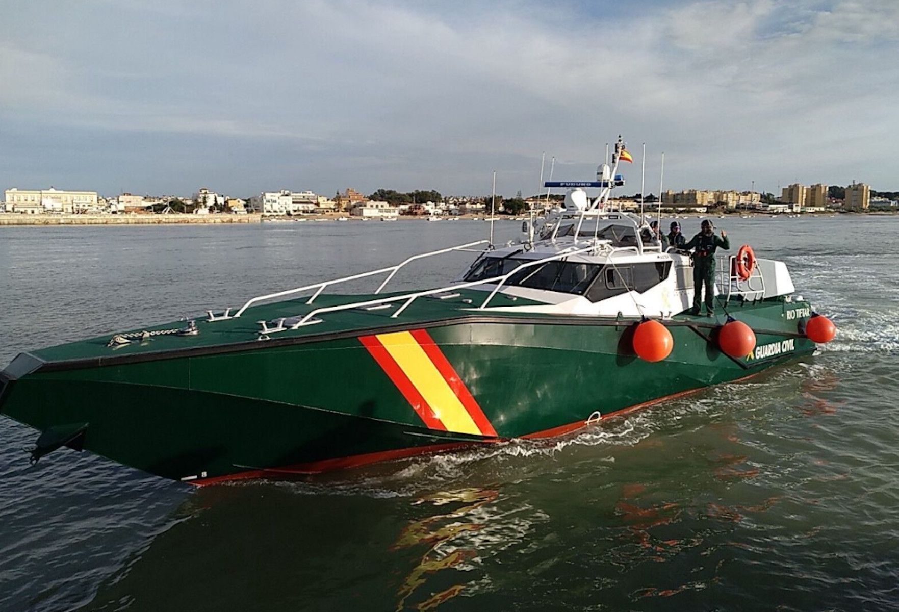 Una patrullera de la Guardia Civil.