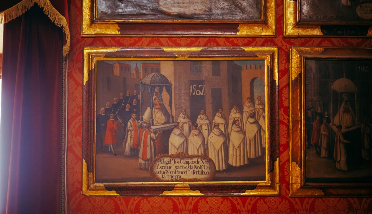 Otro testimonio pictórico de una procesión por rogativas en el siglo XVI. 