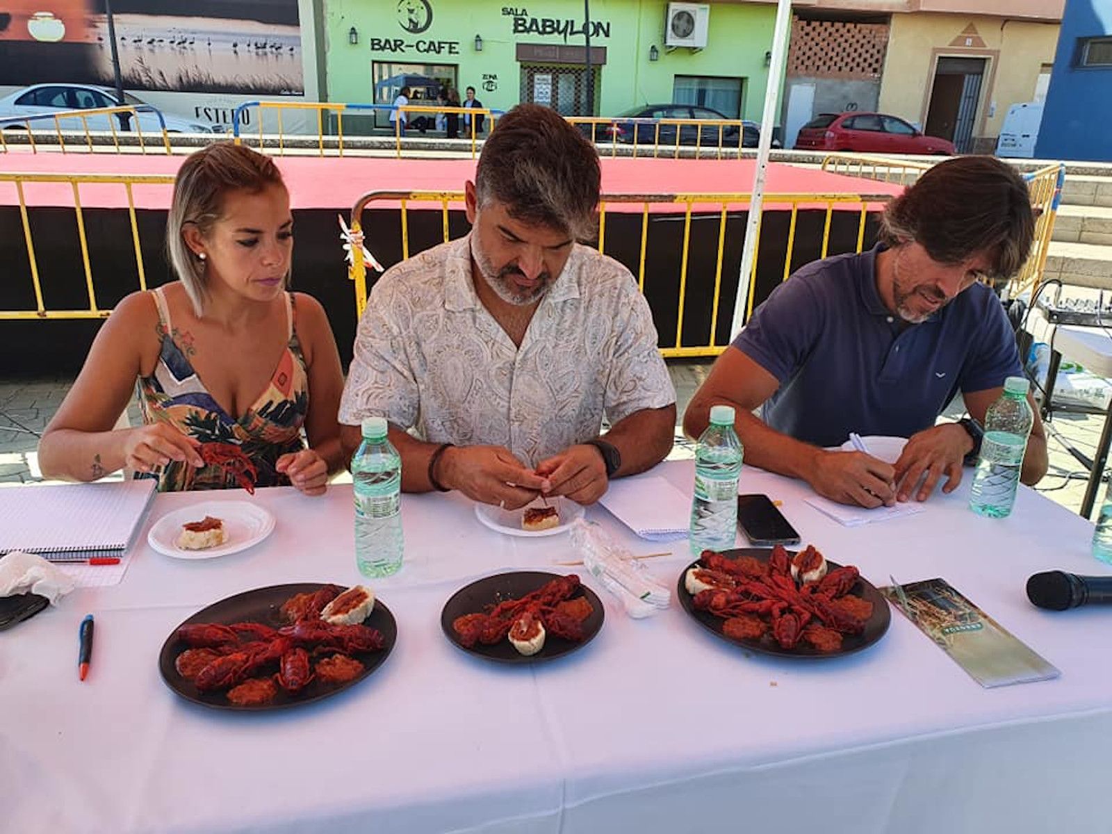 Fiesta del cangrejo en Isla Mayor, en una edición pasada. Fiesta del cangrejo en Isla Mayor, en una edición pasada.