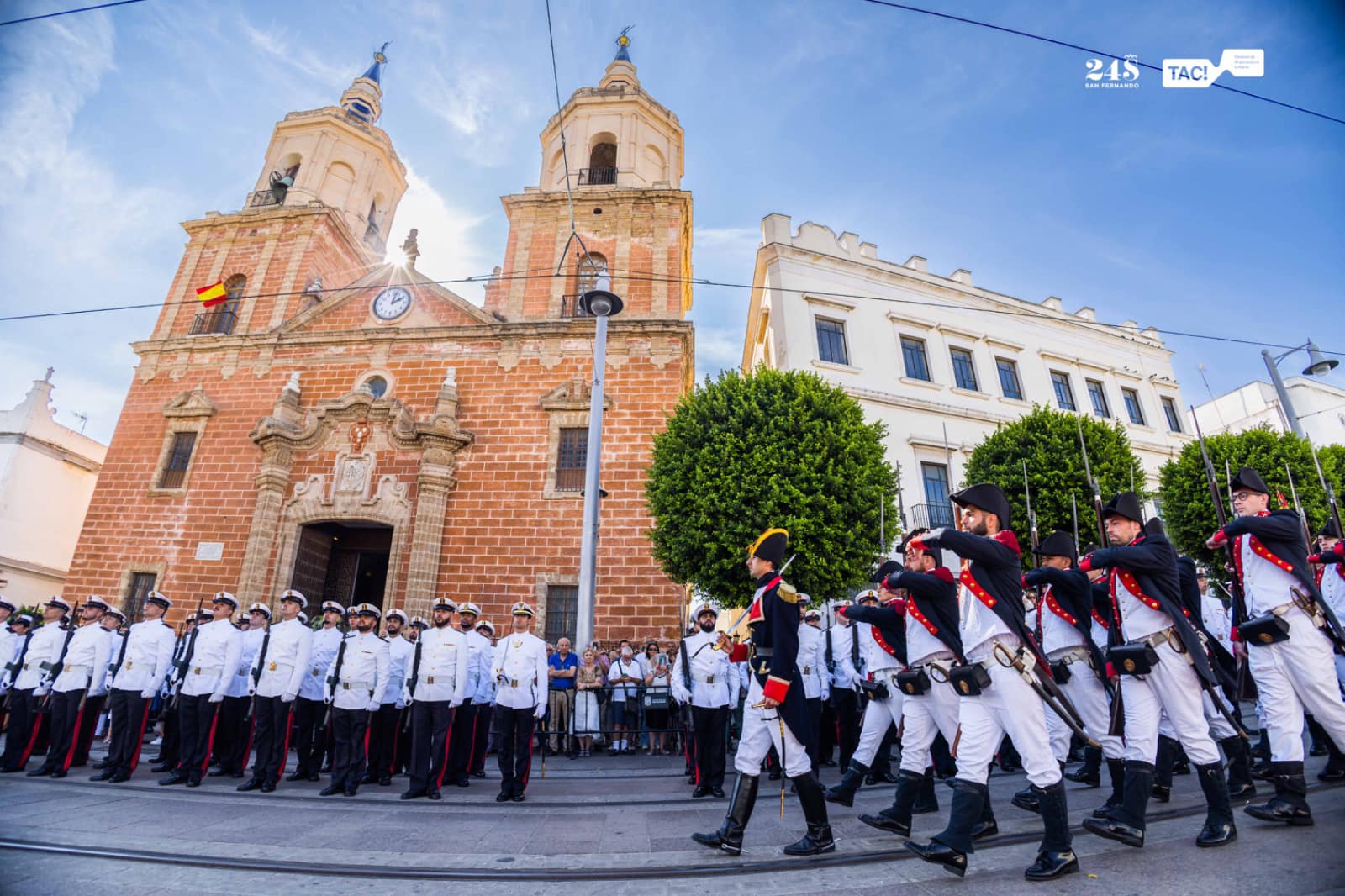 Actos del 24 de septiembre en San Fernando.
