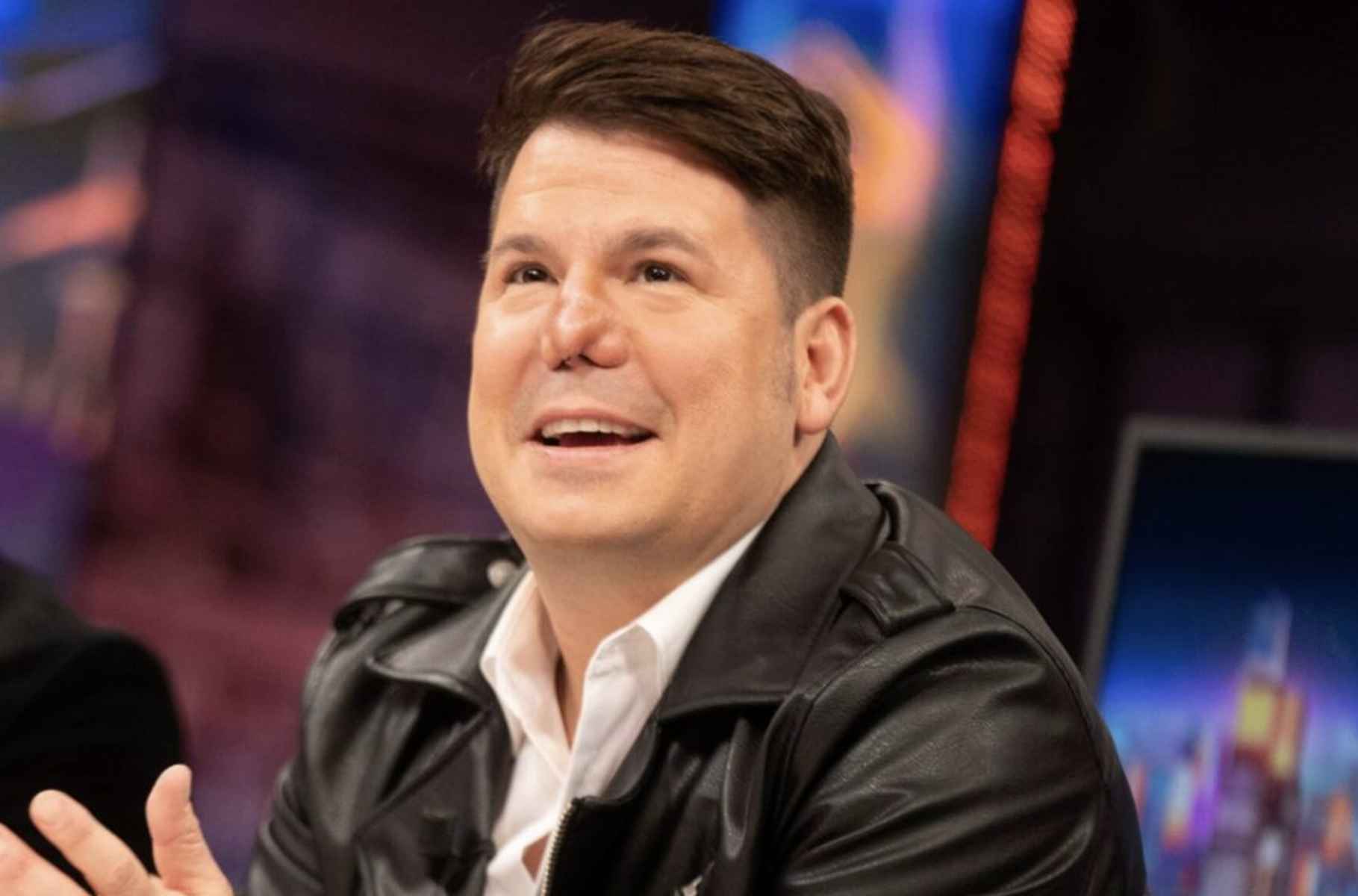 Lucas González, durante una intervención en televisión.