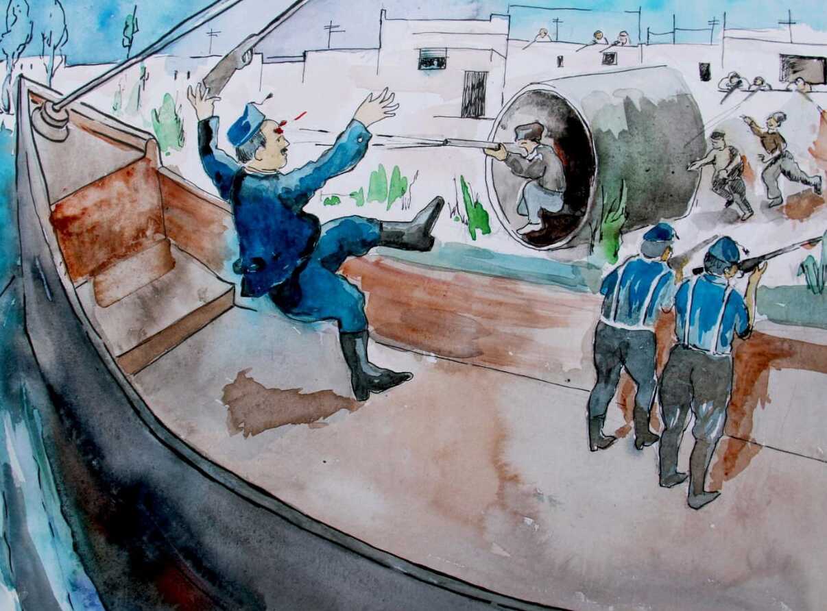 Extracto del cartel anunciador del documental.