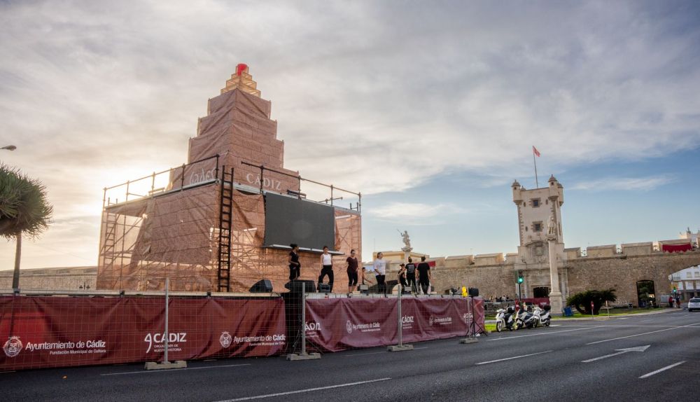 FARO ROMANO PUERTA TIERRA CADIZ   ENSAYO EDUARDO GUERRERO 4