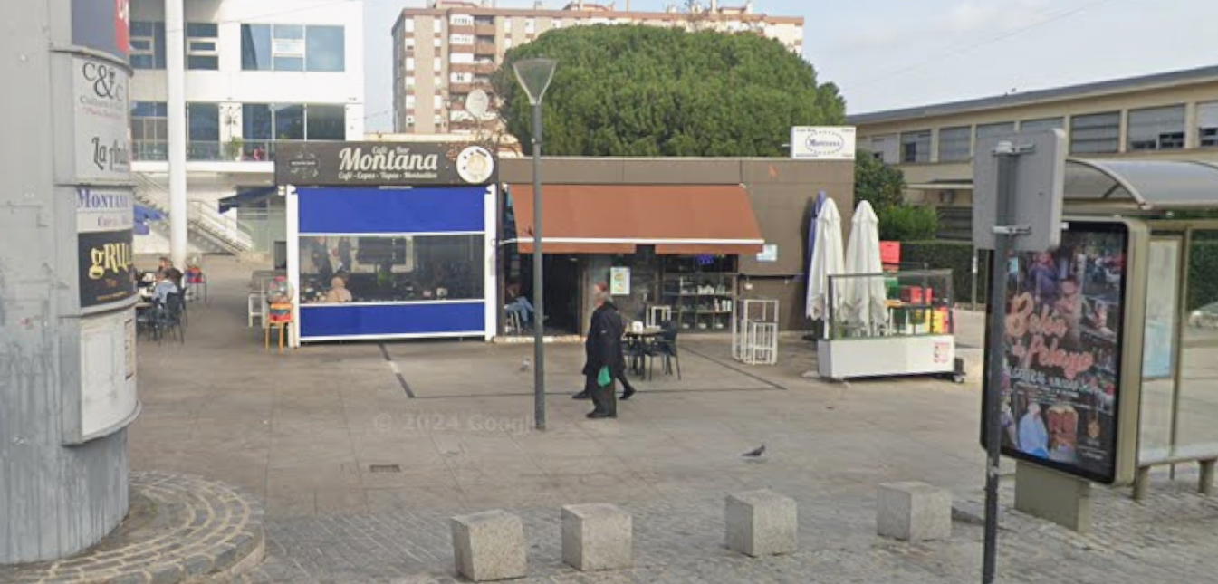 Bar que sufrió el robo.