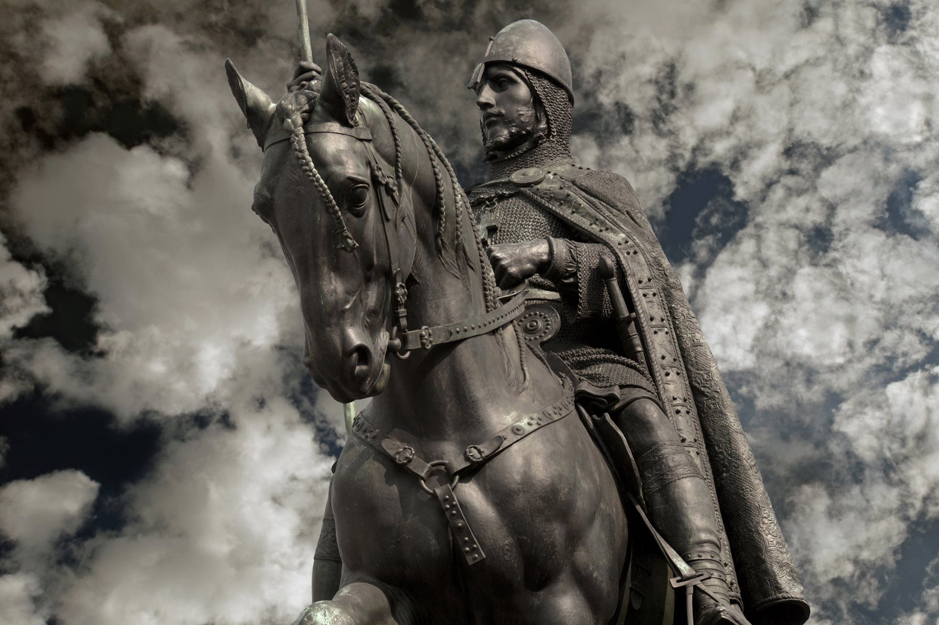Monumento a san Wenceslao. Monumento a san Wenceslao.
