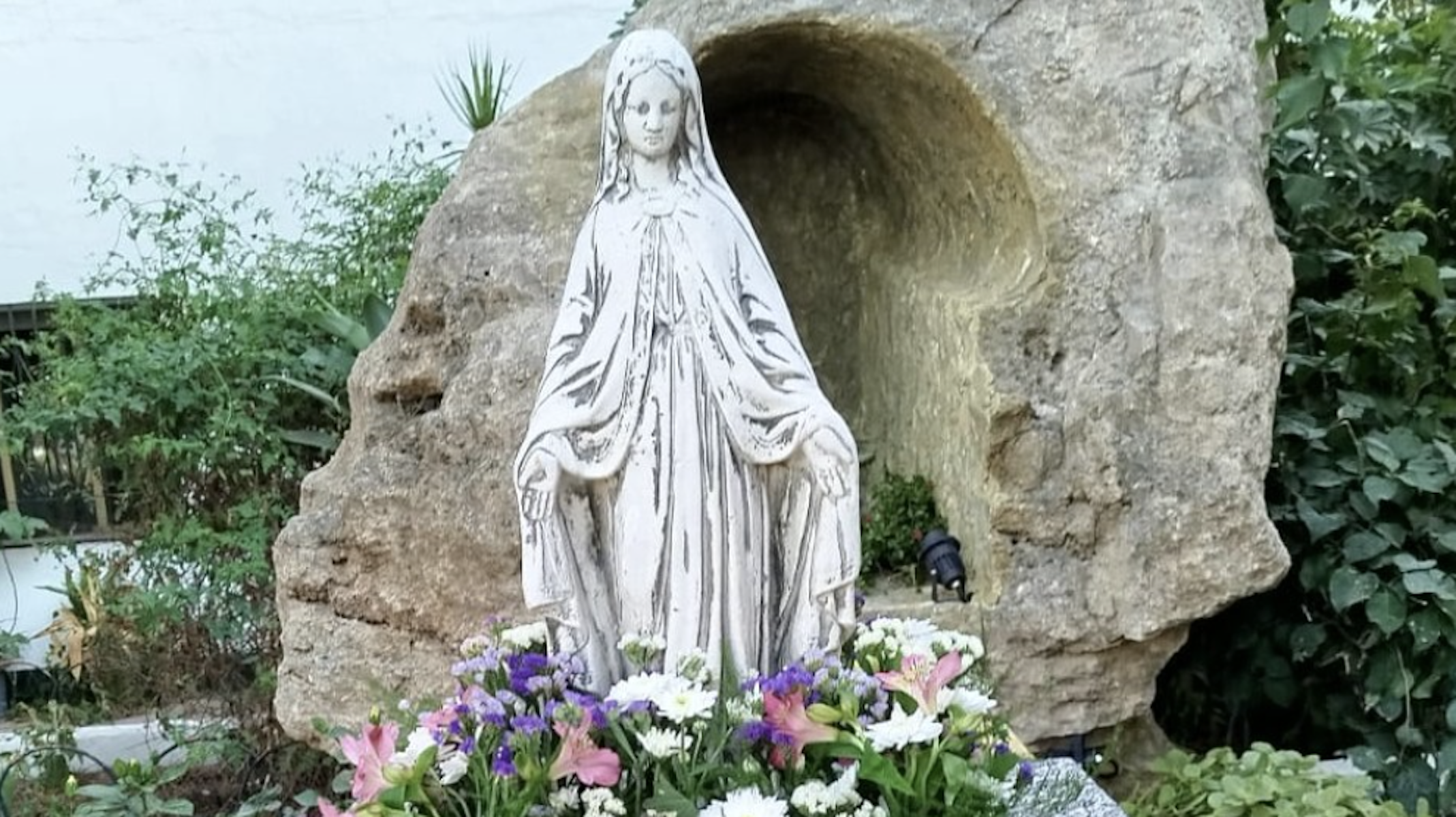 La Virgen de la Gruta, robada en Conil. La Virgen de la Gruta, robada en Conil.