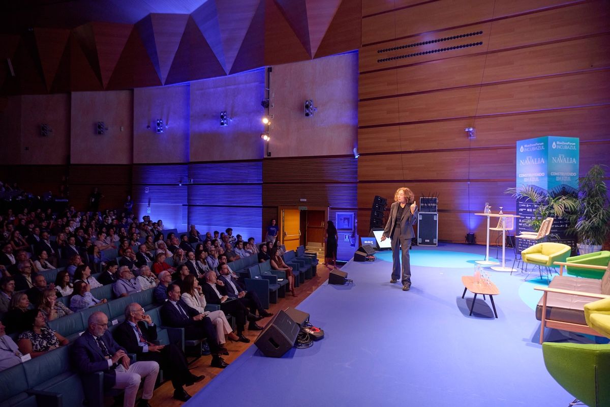 Elsa Punset, en el Blue Zone Forum de Zona Franca.