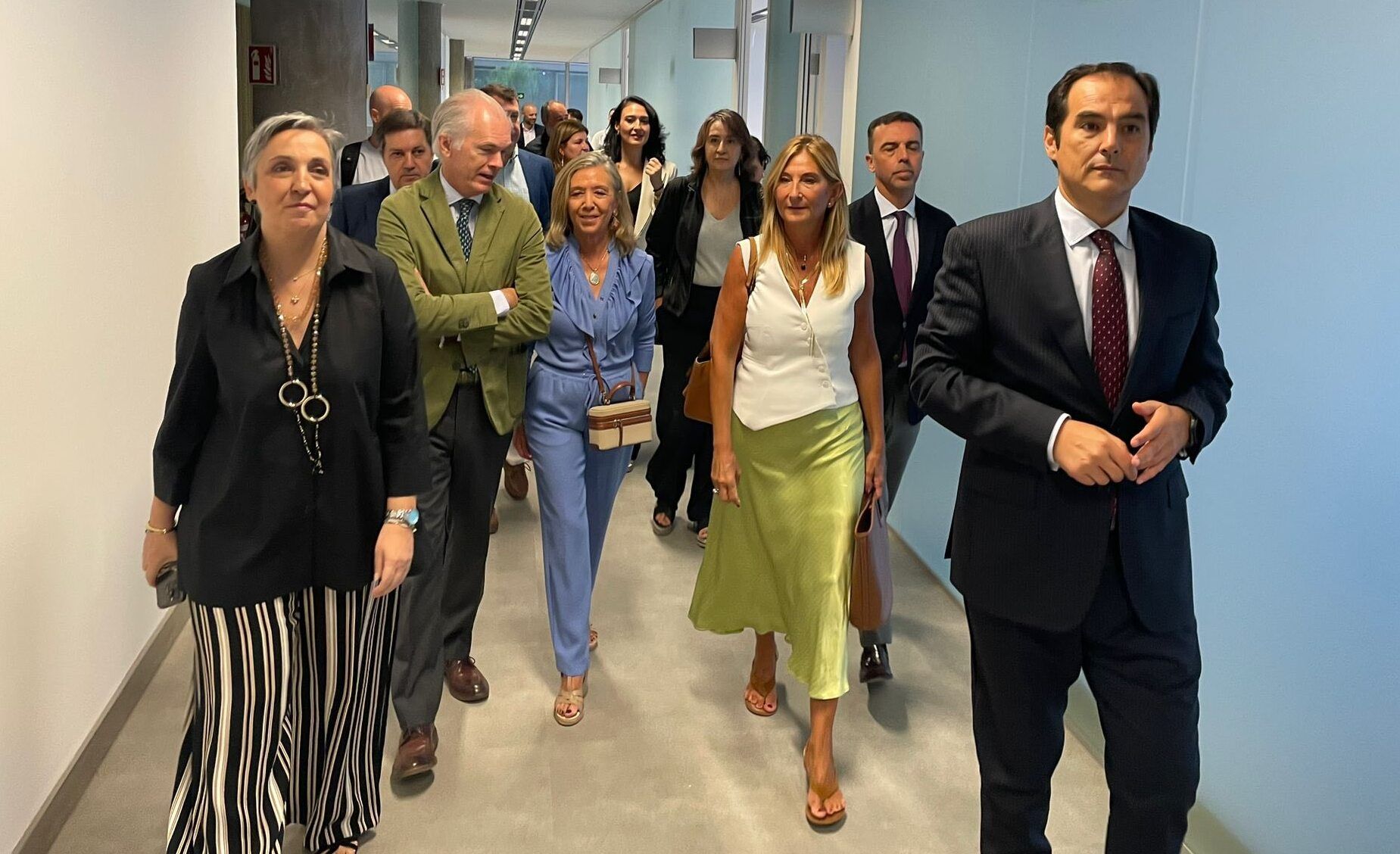 El consejero de Justicia, Administración Local y Función Pública, José Antonio Nieto, en su visita.