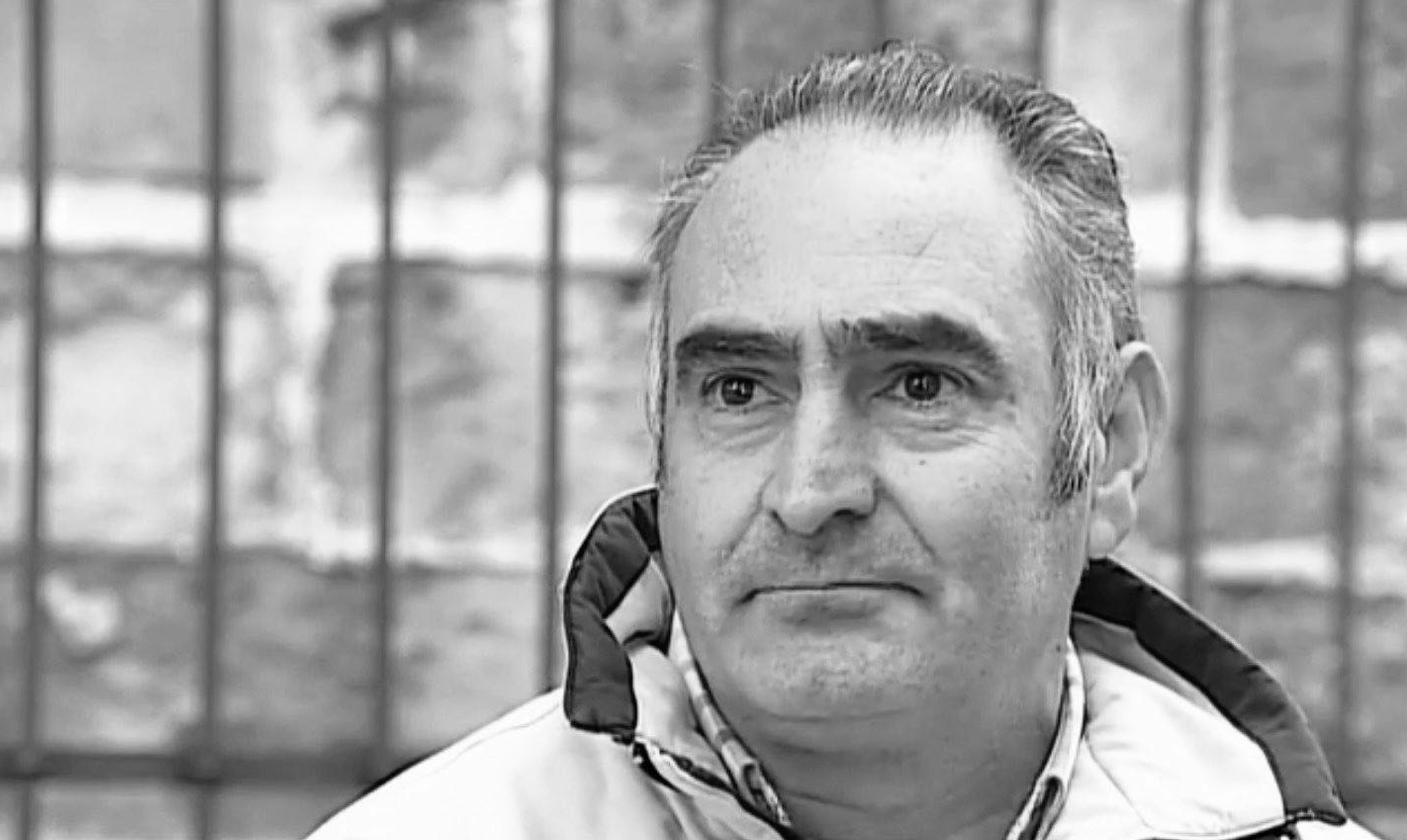 El cofrade y costalero Juan de la Chica. 