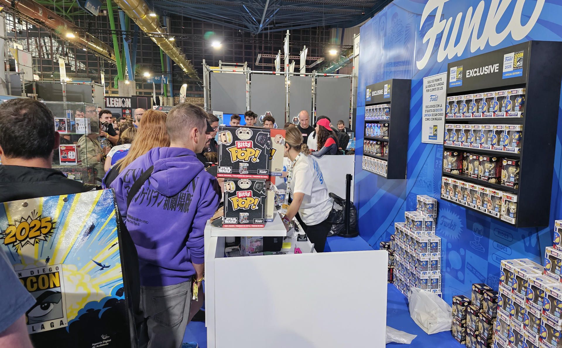Fiebre por los 'Funko' en Málaga. Fiebre por los 'Funko' en Málaga.