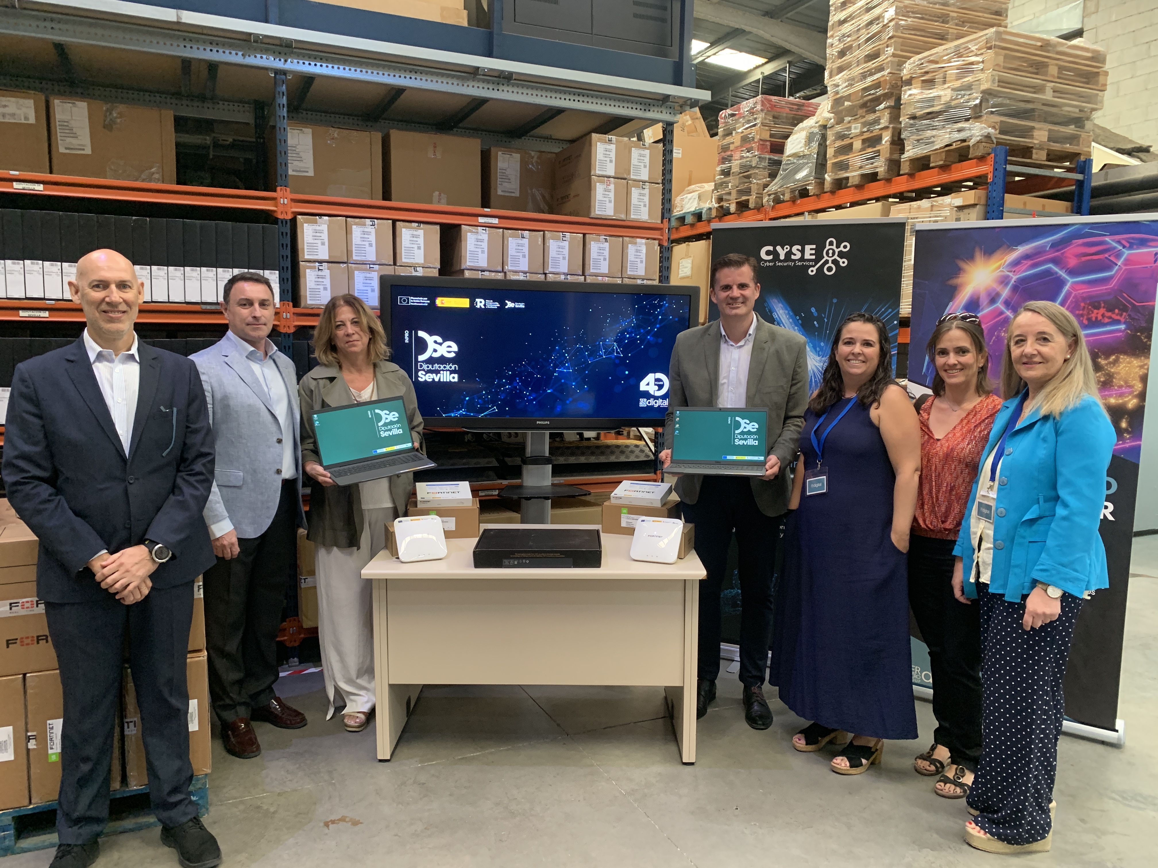 Presentación del programa en la Sociedad Provincial de Informática de Sevilla. 