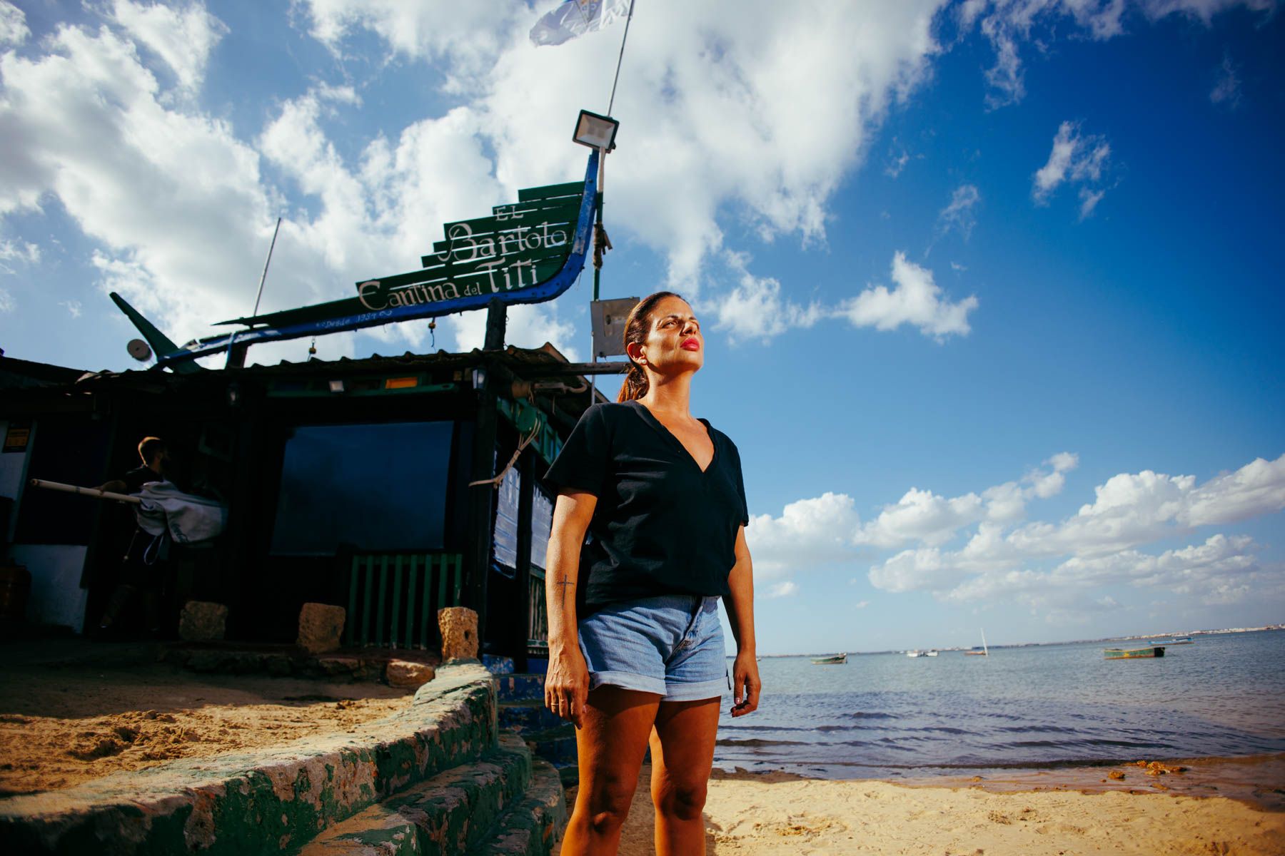 Macarena Muñoz, que regenta ahora con su hermano, la Cantina del Titi (El Bartolo)