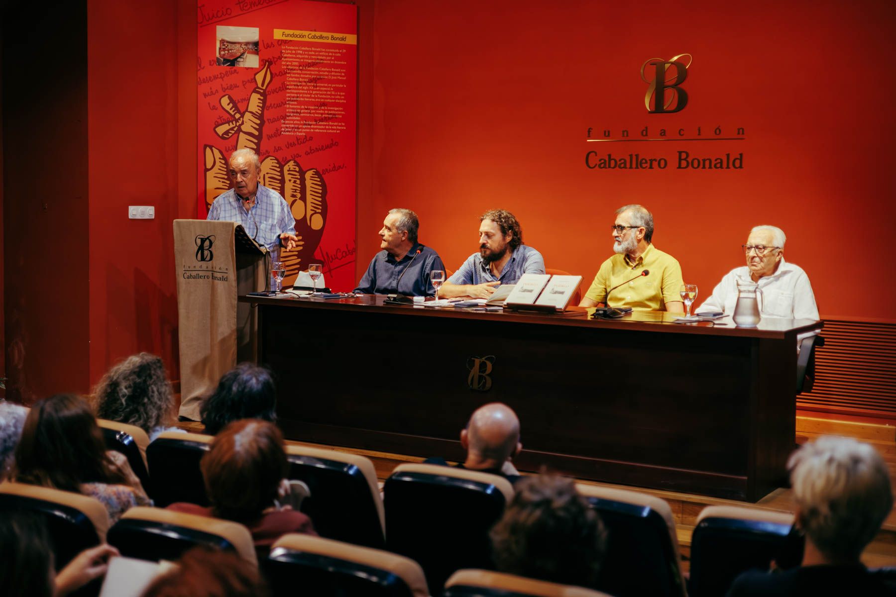 Pepe Marín, Pedro Sevilla, Juan Sánchez, Manuel Sánchez y Aurelio Sánchez Mariscal.