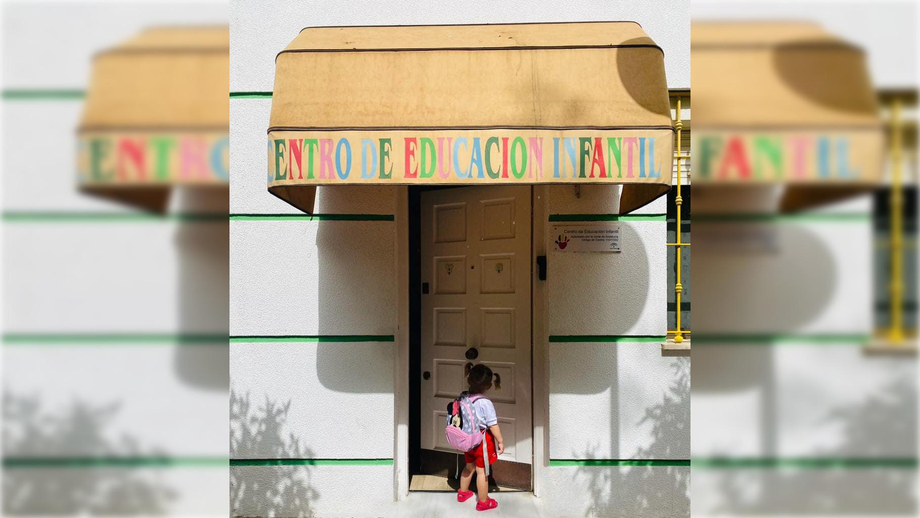 La antigua guardería de la Urbanización El Bosque. La antigua guardería de la Urbanización El Bosque.