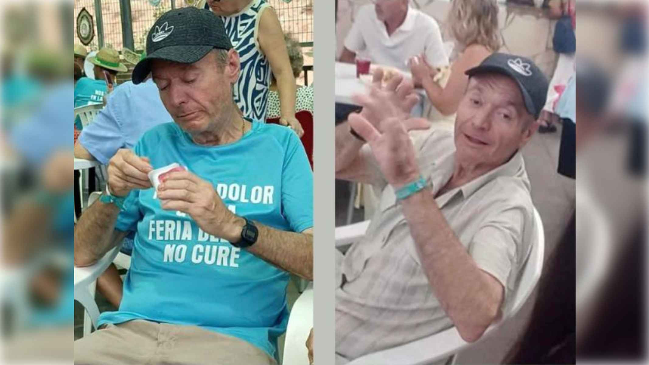 Dos imágenes de Francisco, desaparecido el miércoles en Canillas de Aceituno, un pueblo de la provincia de Málaga. Dos imágenes de Francisco, desaparecido el miércoles en Canillas de Aceituno, un pueblo de la provincia de Málaga.