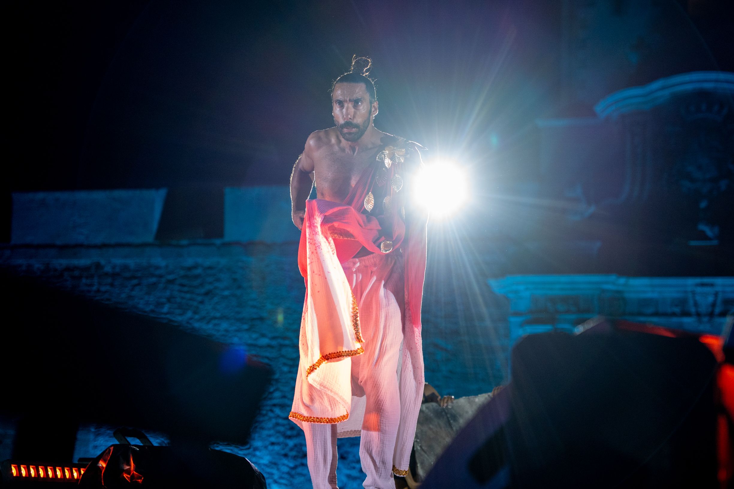  Un momento del deslumbrante recuerdo a la herencia romana de Cádiz.