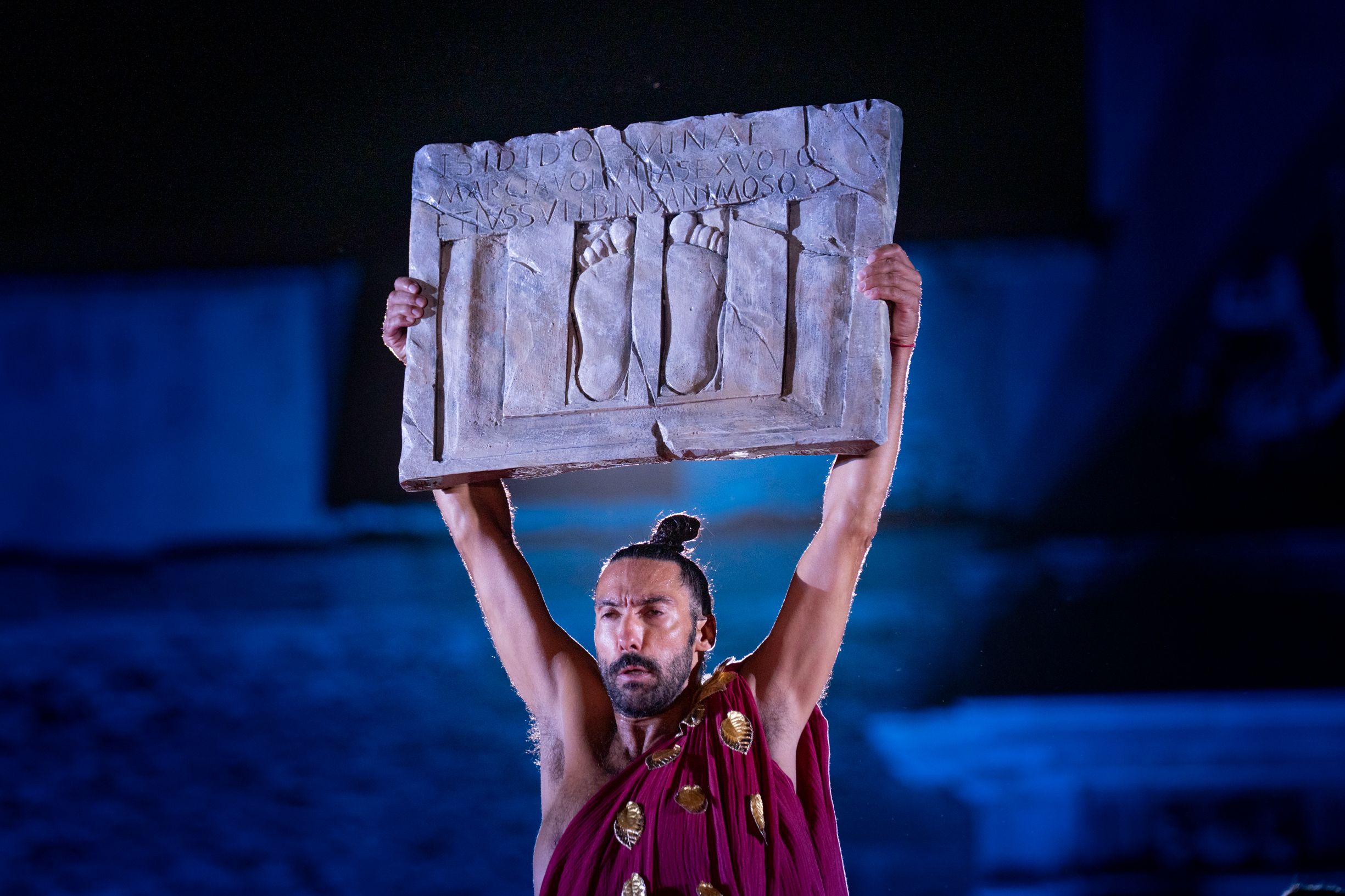 El bailaor gaditano ejerció de uno de los conductores del espectáculo.