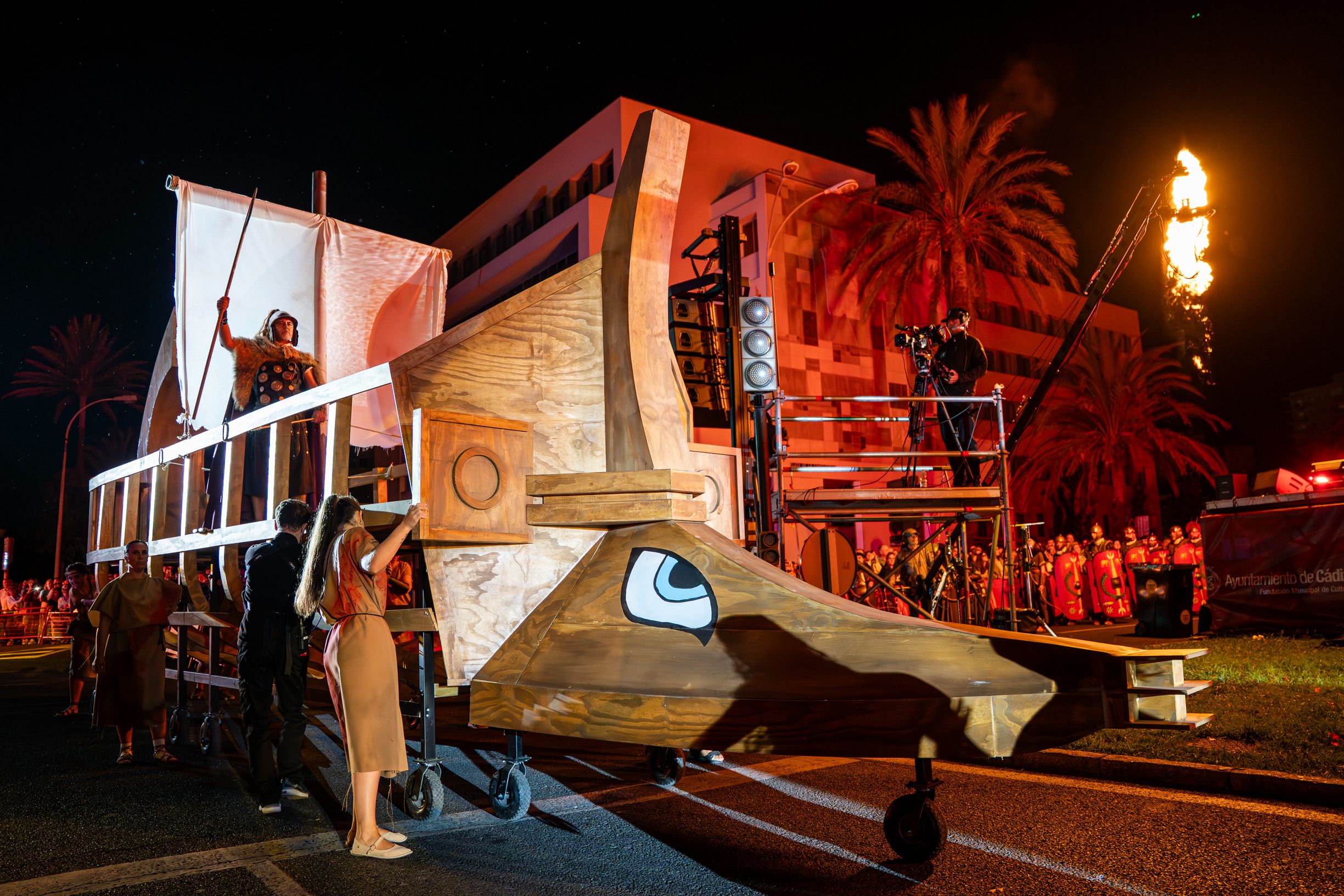   Uno de los momentos más aplaudidos del espectáculo.