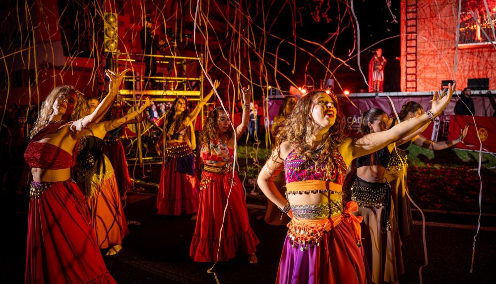  Un momento del deslumbrante recuerdo a la herencia romana de Cádiz.